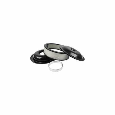 Allstar Performance - Allstar Perf. ALL25911 Lightweight 14" Air Cleaner Kit Black 3" Paper Element