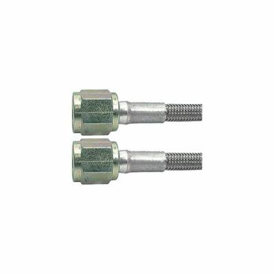 Allstar Performance - Allstar Performance ALL46310-15 15" #3 Braided Line -4 Straight/-4 Straight