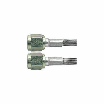 Allstar Performance - Allstar Performance ALL46310-18 18" #3 Braided Line -4 Straight/-4 Straight