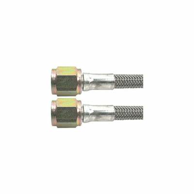 Allstar Performance - Allstar Performance ALL46400-15-5 15" #4 Braided Line -4 Straight/-4 Straight