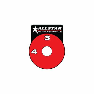 Allstar Performance - Allstar ALL48011 RF Brake Shut-Off Valve Decal