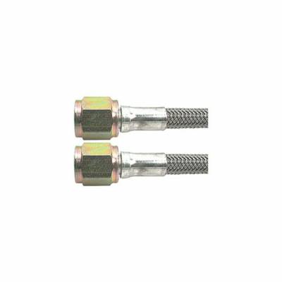 Allstar Performance - Allstar Performance ALL46400-60-5 60" #4 Braided Line -4 Straight/-4 Straight