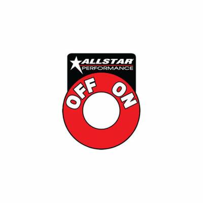 Allstar Performance - Allstar Performance ALL99045 Replacement On/Off Battery Disconnect Decal