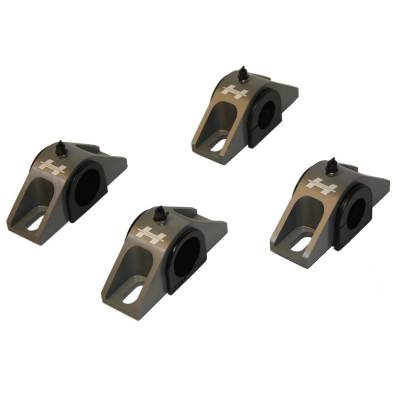 Hotchkis Performance - Hotchkis 22110BB HD Billet Sway Bar Bushing Bracket Kit for 10-11 Chevy Camaro