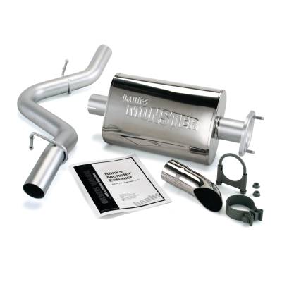 Banks Power - Banks Power 51311 Monster Exhaust System for 87-95 Jeep Wrangler YJ