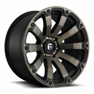 Fuel 1PC - Fuel Off Road D636 DIESEL 20x10 5x5.0 -18mm Matte Black D63620007347