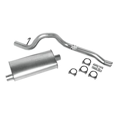 Dynomax - Dynomax 17463 2.25" Cat-Back Exhaust System Aluminized Steel