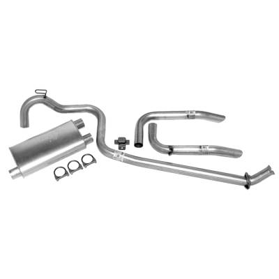 Dynomax - Dynomax 17493 2.5" Cat-Back Exhaust System Aluminized Steel Chevy & Pontiac