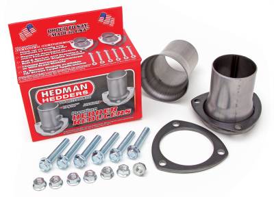 Hedman Hedders - Hedman 21122 3" Ball-Style Steel Header Reducers for 3" Exhaust