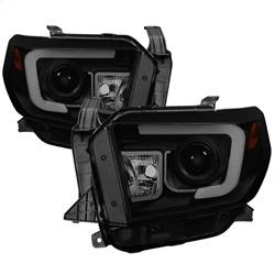 Spyder Auto - Spyder Auto 5080165 Projector Style Headlights Black/Smoked
