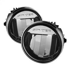 Spyder Auto - Spyder Auto 5081063 LED Fog Lights Chrome/Clear for 09-14 Ford F150