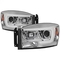 Spyder Auto - Spyder Auto 5085290 Light Bar Projector Headlights Chrome for RAM Trucks