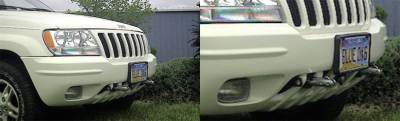 Blue Ox - Blue Ox BX1115 Tow Bar Base Plate for 1999-2003 Jeep Grand Cherokee WJ
