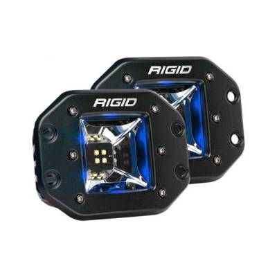 Rigid Industries - Rigid Industries D-Series Radiance Pods Blue LED Off Road Lights Scene 68211