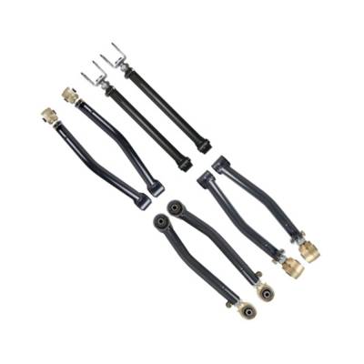 Synergy Manufacturing - Synergy 8023-02 Control Arm Kit Adjustable Length Lowers 8Pc Arms for JK