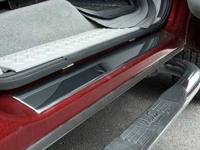 Quality Automotive Accessories - Quality Automotive DS44302 Door Sill Trim 04-08 Ford F150