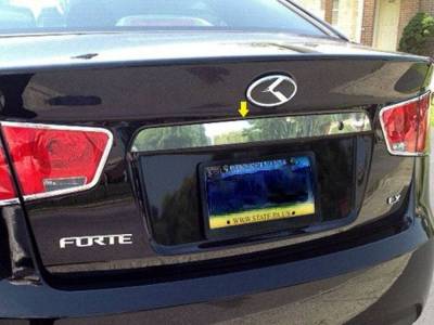 Quality Automotive Accessories - Quality Automotive LB10811 License Plate Bezel for Kia Forte