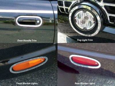 Quality Automotive Accessories - Quality Automotive ML43670 Marker Light Trim 02-05 Ford Thunderbird