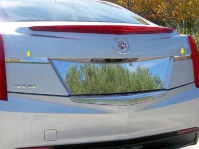 Quality Automotive Accessories - Quality Automotive LB53235 License Plate Bezel 13-14 Cadillac ATS