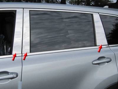 Quality Automotive Accessories - Quality Automotive PP14111 Pillar Post Kit for Toyota Highlander