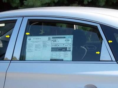 Quality Automotive Accessories - Quality Automotive PP13577 Pillar Post Kit for Nissan Sentra