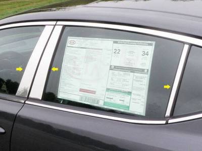 Quality Automotive Accessories - Quality Automotive PP11806 Pillar Post Kit for 11-14 Kia Optima