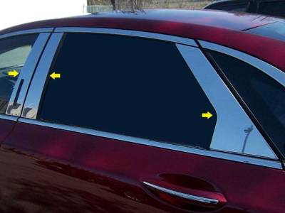 Quality Automotive Accessories - Quality Automotive PP53631 Pillar Post Kit 13-14 Lincoln MKZ