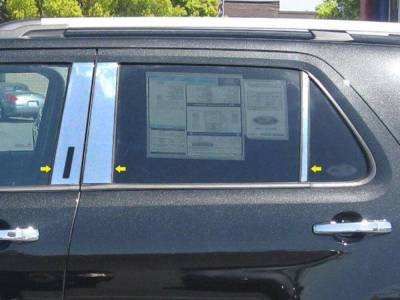 Quality Automotive Accessories - Quality Automotive PP51331 Pillar Post Kit 11-14 Ford Explorer