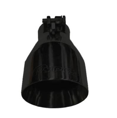 Pypes Performance Exhaust - Pypes EVT94B 4.5" Double Wall Exhaust Tip for 10-13 Chevy Camaro V8 Black
