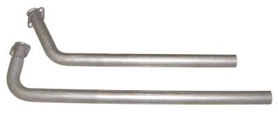 Pypes Performance Exhaust - Pypes DGU13S Stainless Steel Manifold 2.5" Downpipes 3 Bolt for 78-88 Chevy