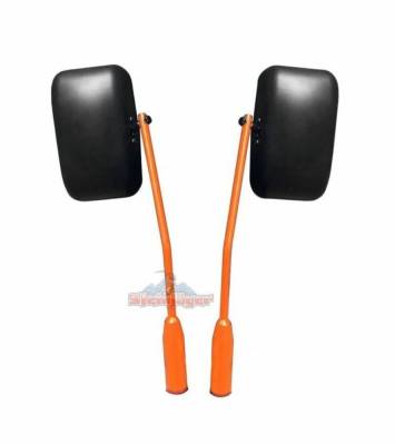 Steinjager - Steinjager Poly Insert Side Mirror Kit-Orange for Wrangler JK J0041442
