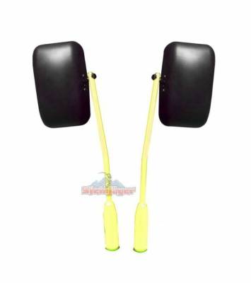 Steinjager - Steinjager Poly Insert Side Mirror Kit-Neon Yellow for Wrangler JK J0046512