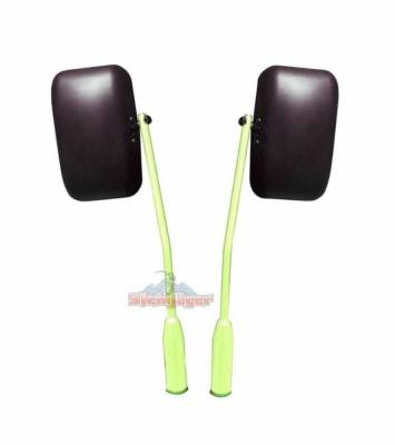 Steinjager - Steinjager Poly Insert Side Mirror Kit-Gecko Green for Wrangler JK J0046513
