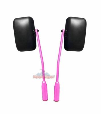 Steinjager - Steinjager Poly Insert Side Mirror Kit-Hot Pink for Wrangler JK J0046514