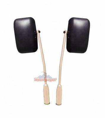 Steinjager - Steinjager Poly Insert Side Mirror Kit-Military Beige for Wrangler JL J0048094