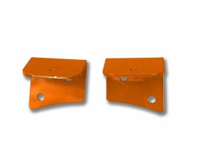 Steinjager - Steinjager A-Pillar Light Brackets-Fluorescent Orange for Wrangler TJ J0049172