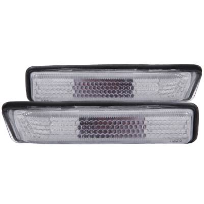 Anzo USA - Anzo USA 511023 Clear Lens Side Marker Light Set for BMW 3-Series