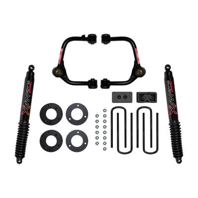 Skyjacker - Skyjacker F2130PB 3" Suspension Lift Kit w/Black Max for 21 Ford F150