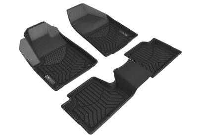 3D MAXpider - 3D MAXpider A5JP01501809 MAXTRAC Floor Mat for 15-23 Jeep Cherokee KL