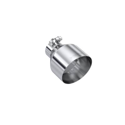 MBRP Exhaust - MBRP Exhaust T5190 Tip 5" OD Out 2.5" ID 6.5" Length Single Wall T304