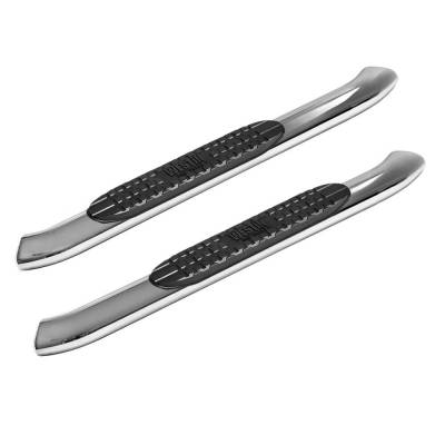 Westin - Westin 21-24050 Pro Traxx 4" Oval Nerf Bars for 18-25 Wrangler JL 2DR Polished