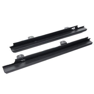 Rugged Ridge - Rugged Ridge 11504.33 XHD Rock Sliders Steel 18-21 Jeep Wrangler JL 2DR