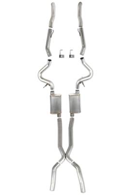 Hooker BlackHeart - Hooker BlackHeart BH23108 Crossmember Back Exhaust System