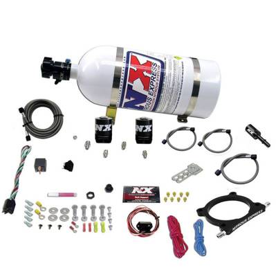 Nitrous Express - Nitrous Express 20951-10 5.0 COYOTE Hi-OUTPUT PLATE SYSTEM 50-250HP 10LB Bottle