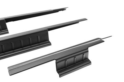 Rugged Ridge - Rugged Ridge 11651.74 ROCKER GUARD BODY ARMORBLACKJEEP