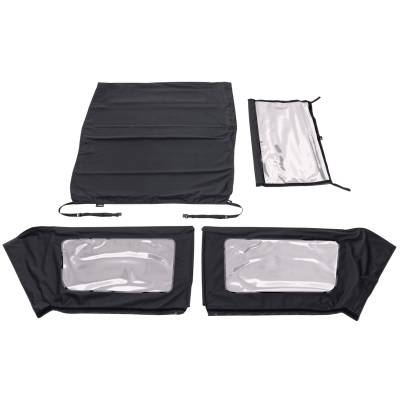 Rugged Ridge - Rugged Ridge 13860.35 VOYAGER FASTBACK TOPBLACK DIAMONDJEEP