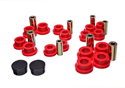 Energy Suspension - Energy Suspension 11.3111R Front Suspension Control Arm Bushing Kit for Mazda