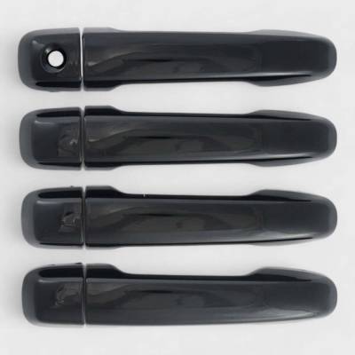 Trim Illusion - Trim Illusion DH6312BLK Front/Rear Door Handle Covers Black for Toyota 4Runner