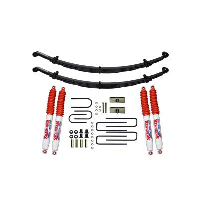 Skyjacker - Skyjacker D400CK-H 3-4" Lift Kit w/Hydro Shocks for 74-93 Dodge W300/W350