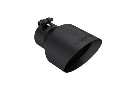 MBRP Exhaust - MBRP Exhaust T5187BLK Tip 5" OD Out 3" ID 8" Length Dual Wall T304
